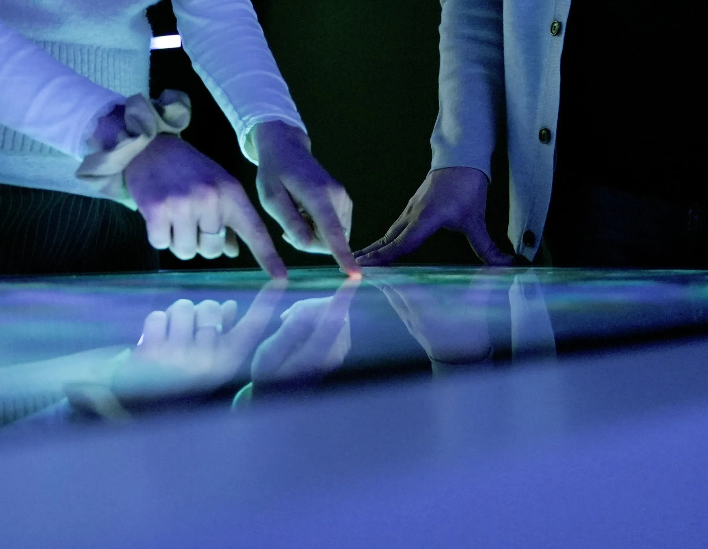 Multitouch software for interactive presentations