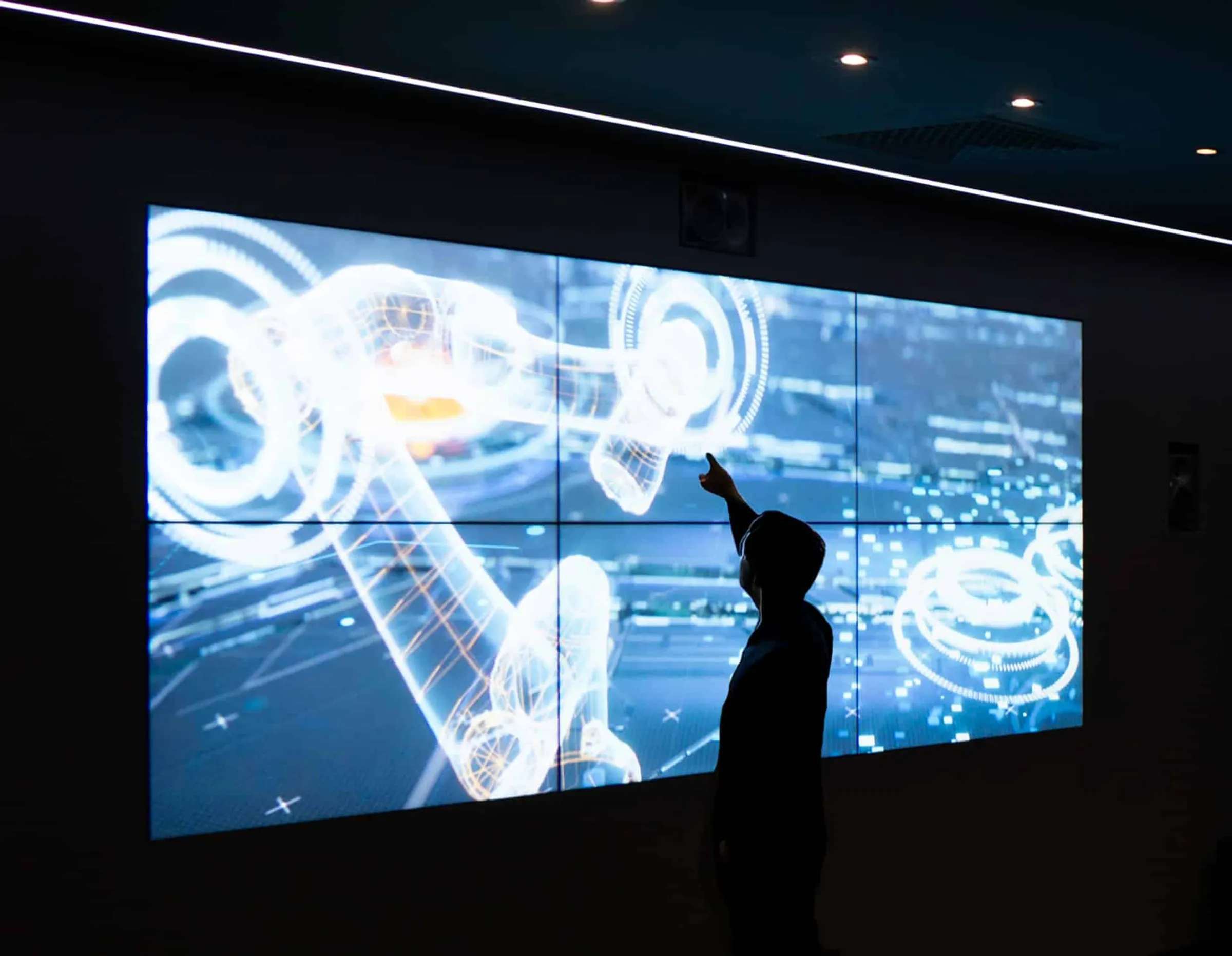 interaktive Multitouch-Wall