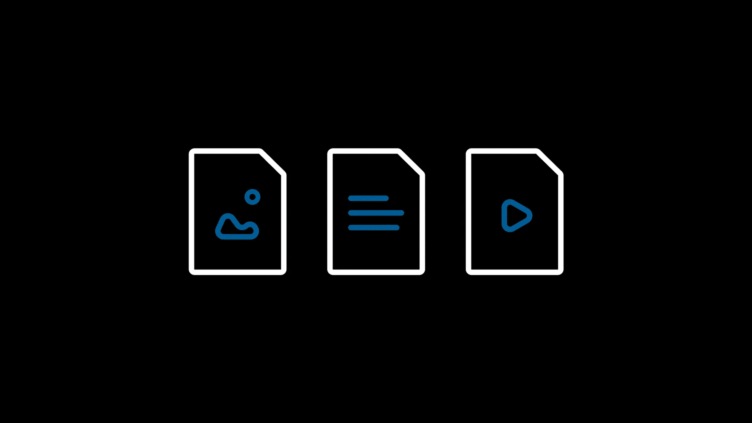 Easy content management for all interactive stations - file formats