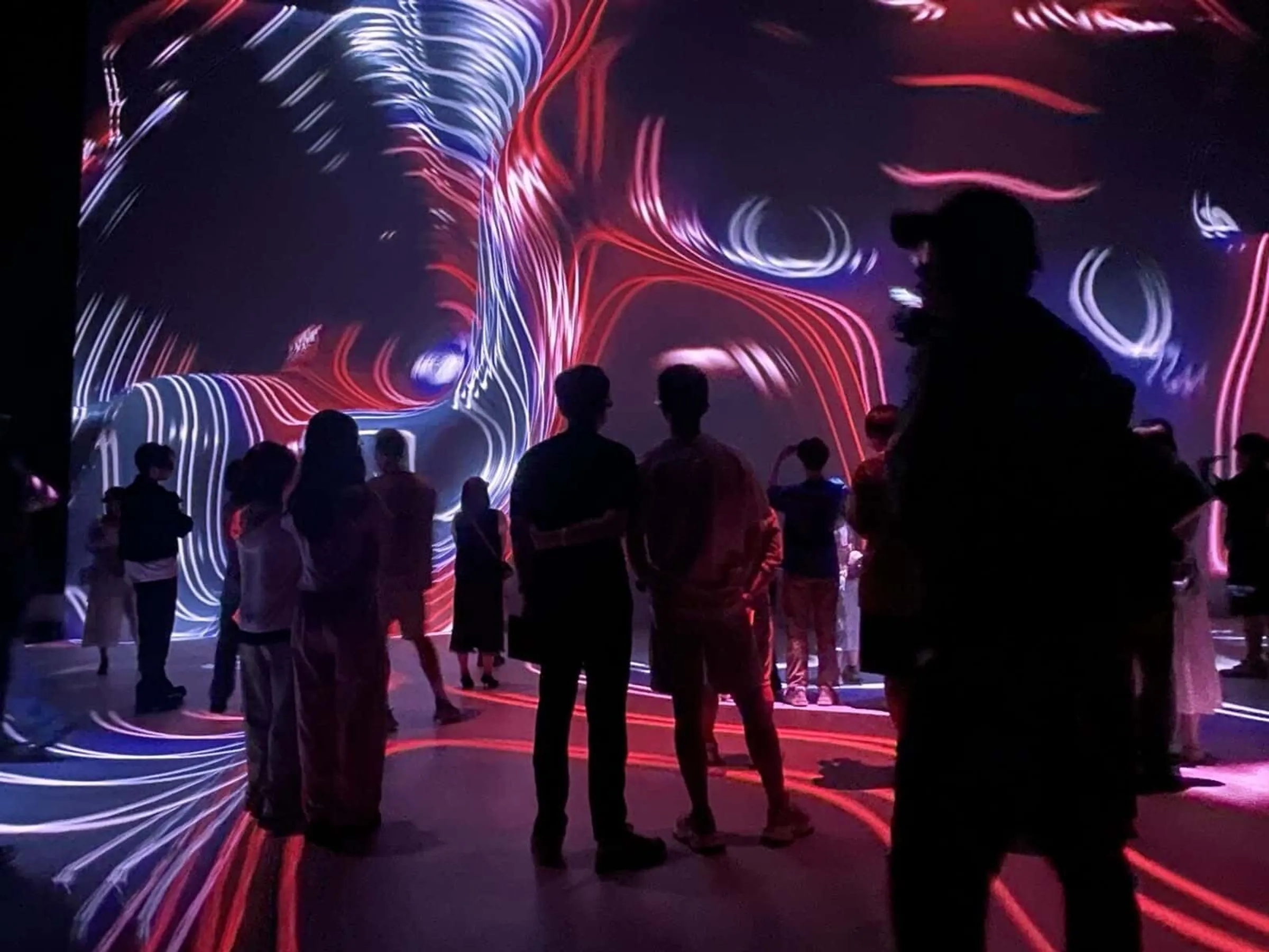 Immersiver Raum der Ars Electronica in China