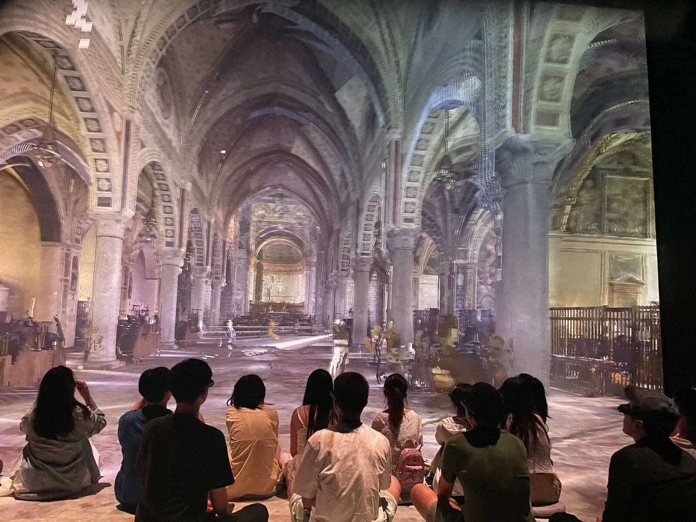3D-Besichtigung in immersivem Projektionsraum