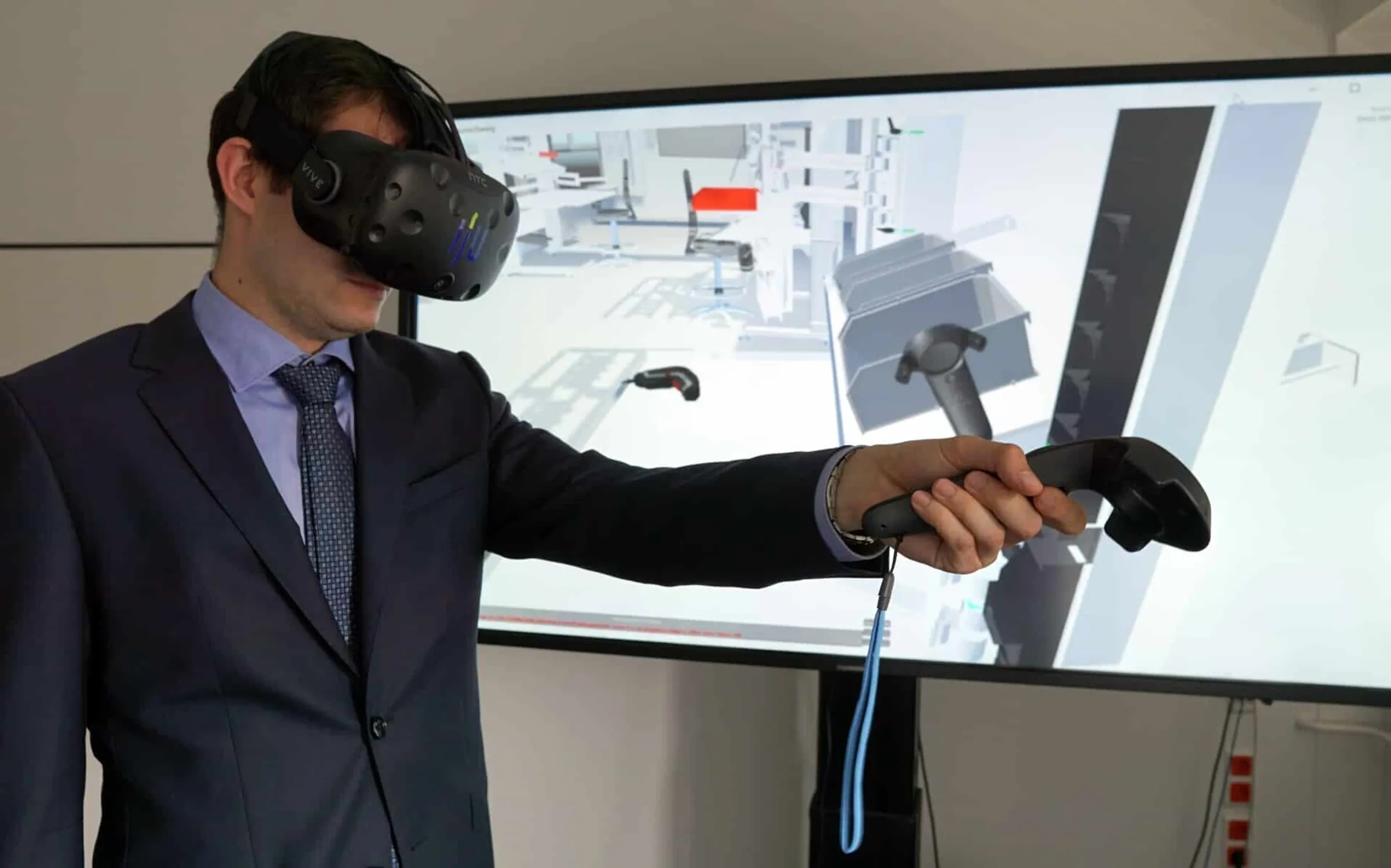 Interaktive Fabrikplanung mit Virtual Reality