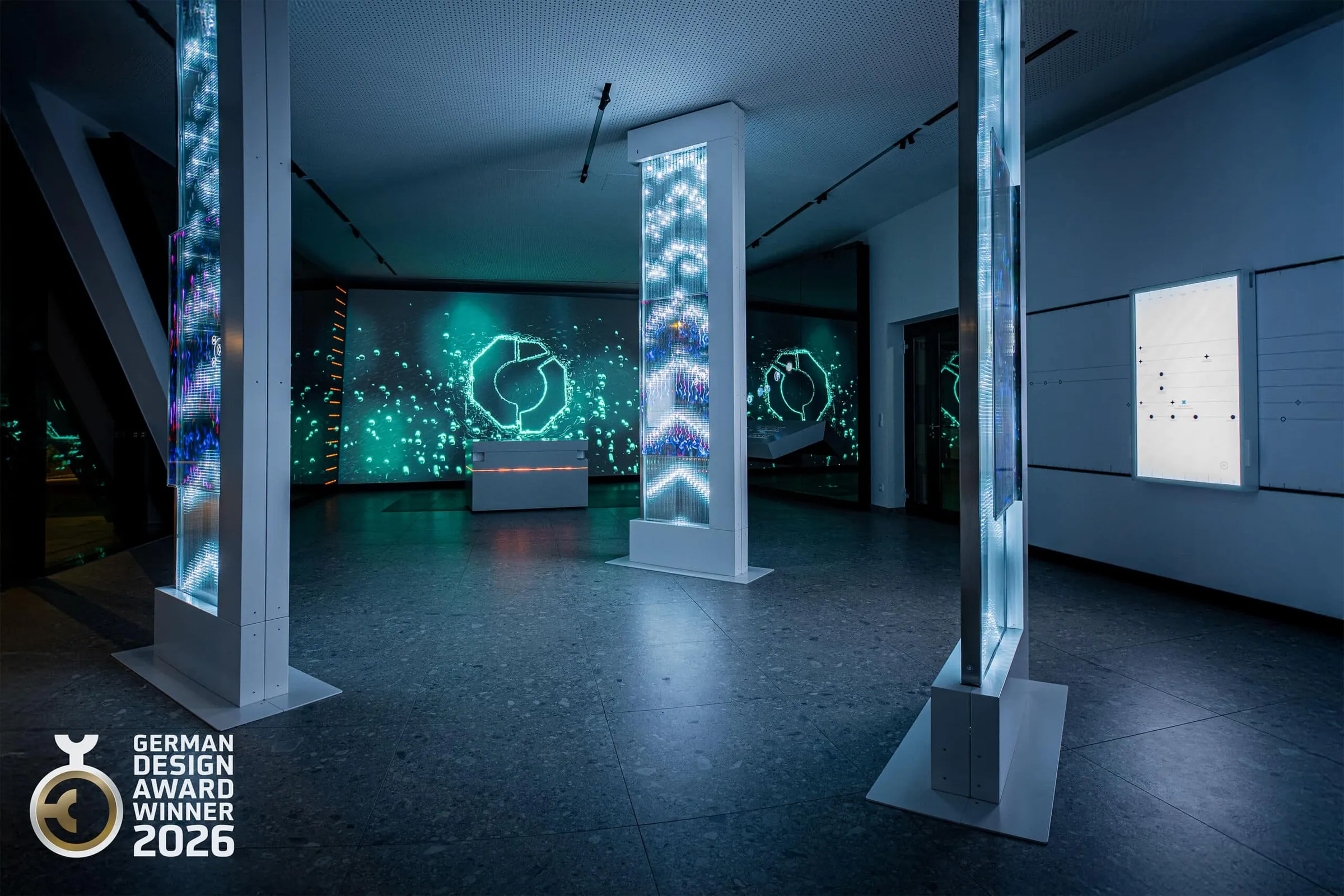Corporate Showroom der Wack Group gewinnt German Design Award