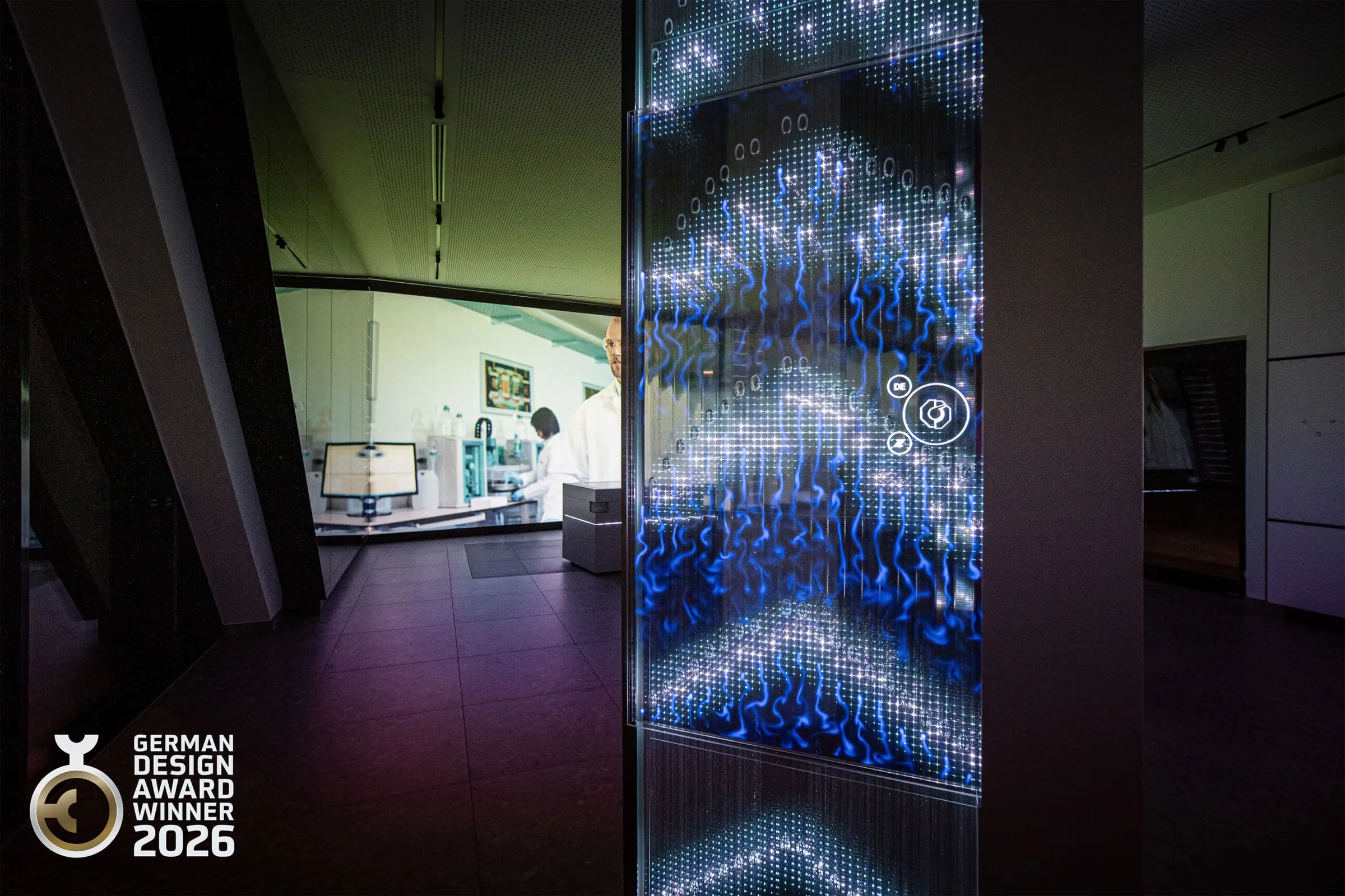 Garamantis für Excellent Architecture – Interior Architecture / Public mit German Design Award 2026 ausgezeichnet