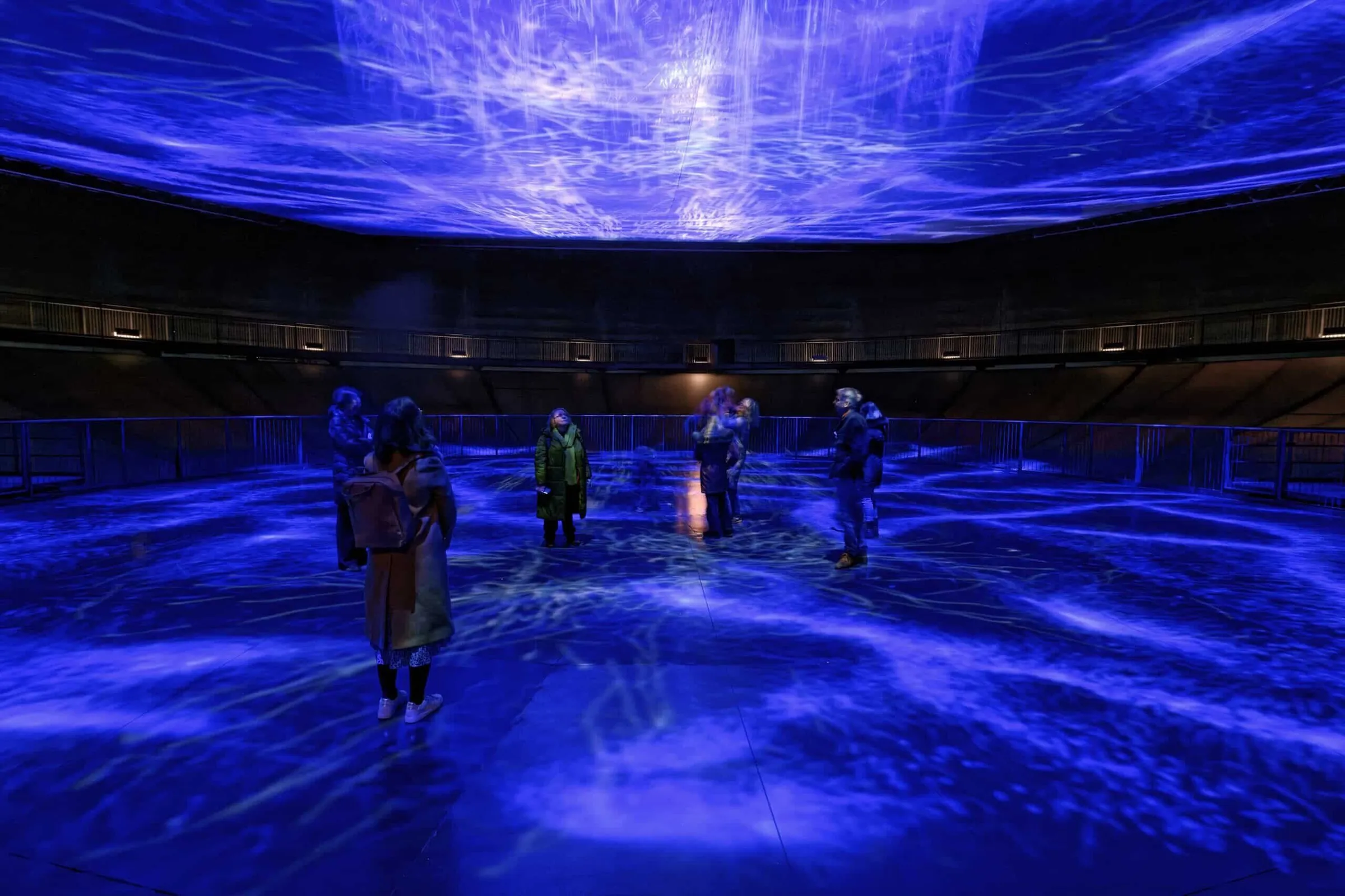 Immersive Unterwasserwelten auf 1.000 Quadratmetern Projektionsfläche