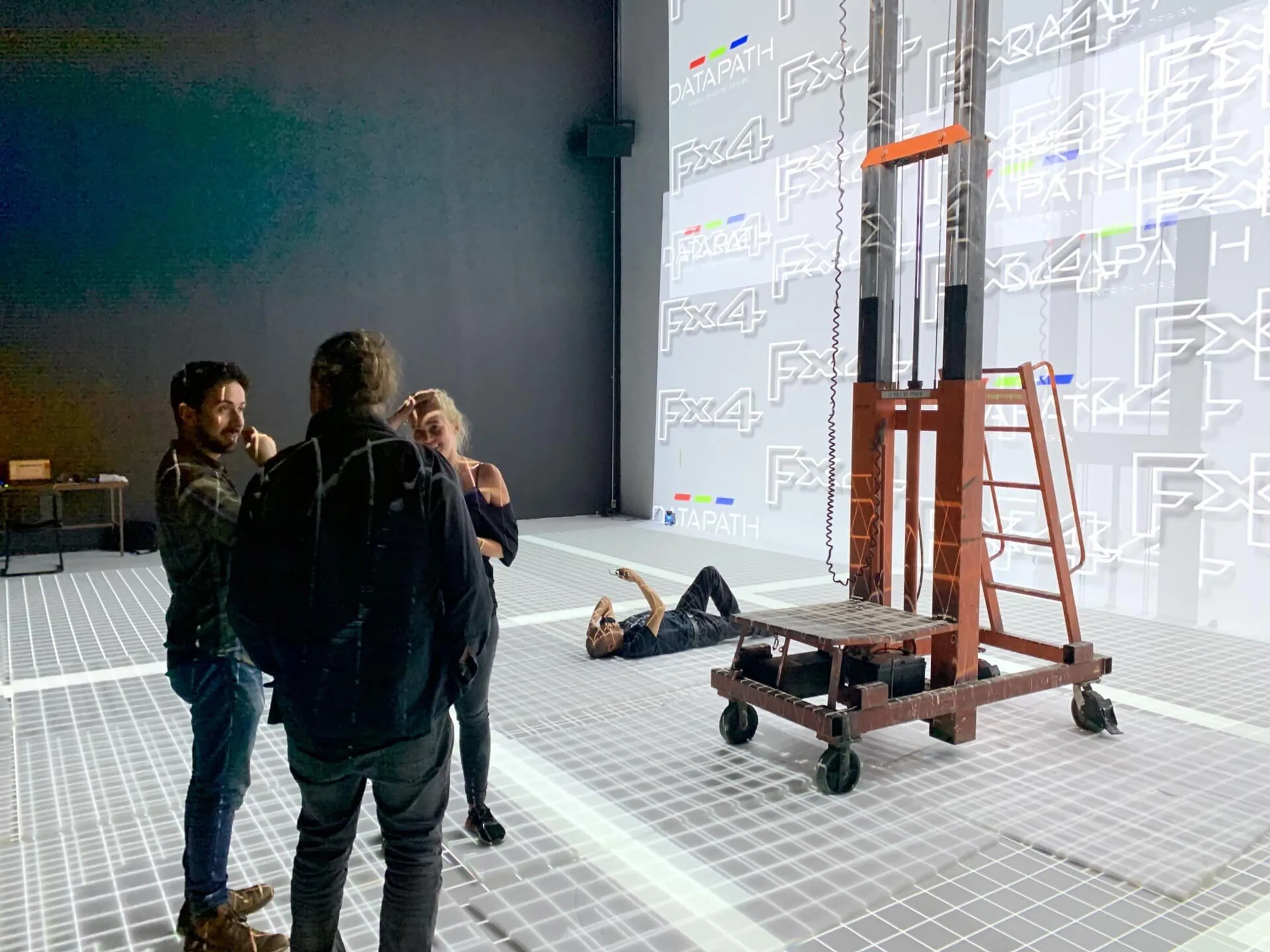 Commissioning and calibration immersive projection room