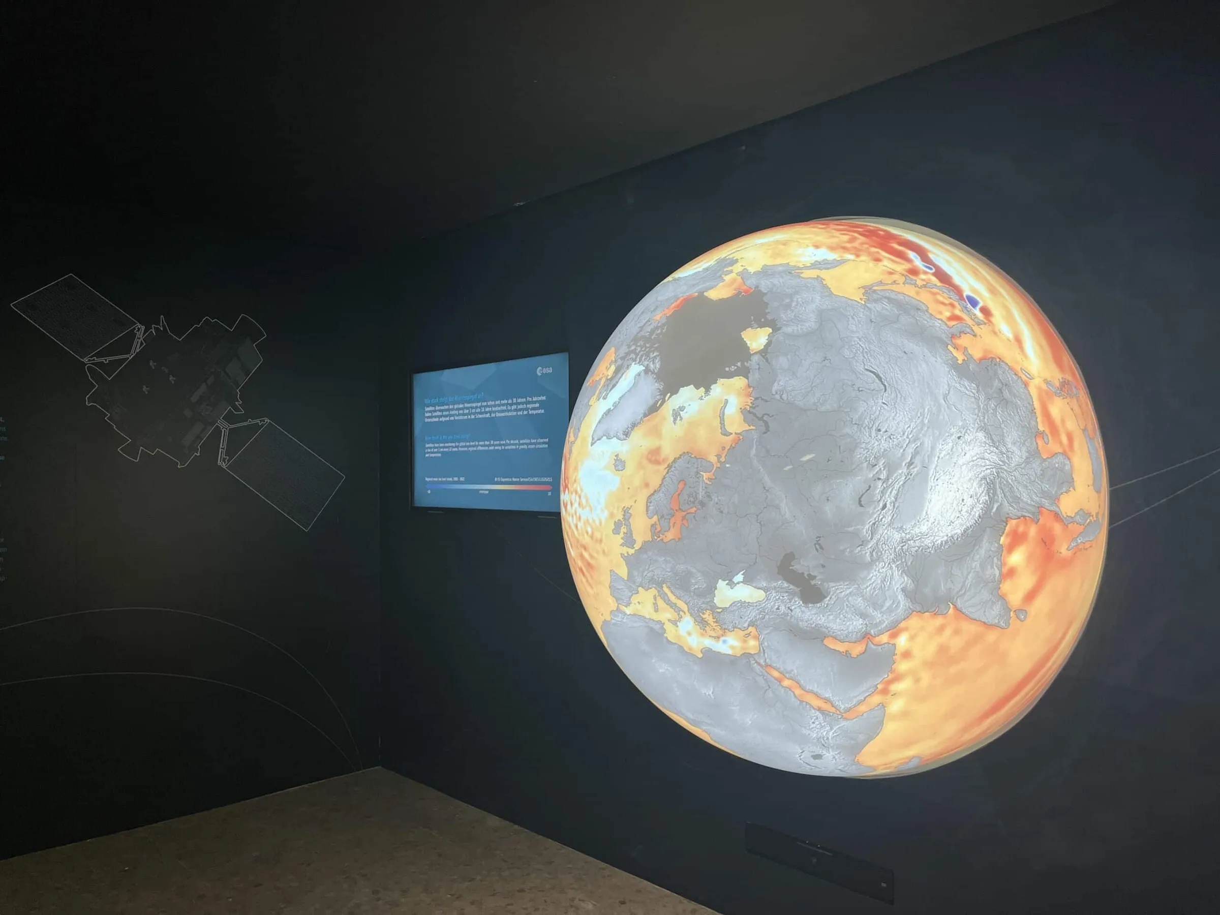 Interactive sphere projection with software from Garamantis