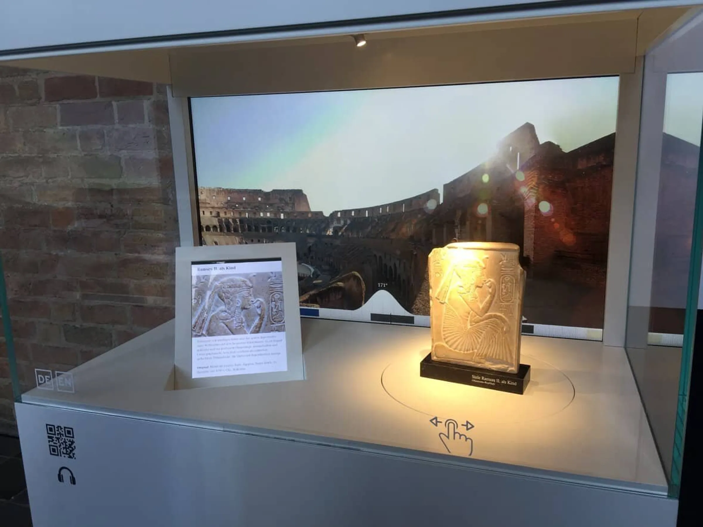 Interaktive Vitrine Prototyp