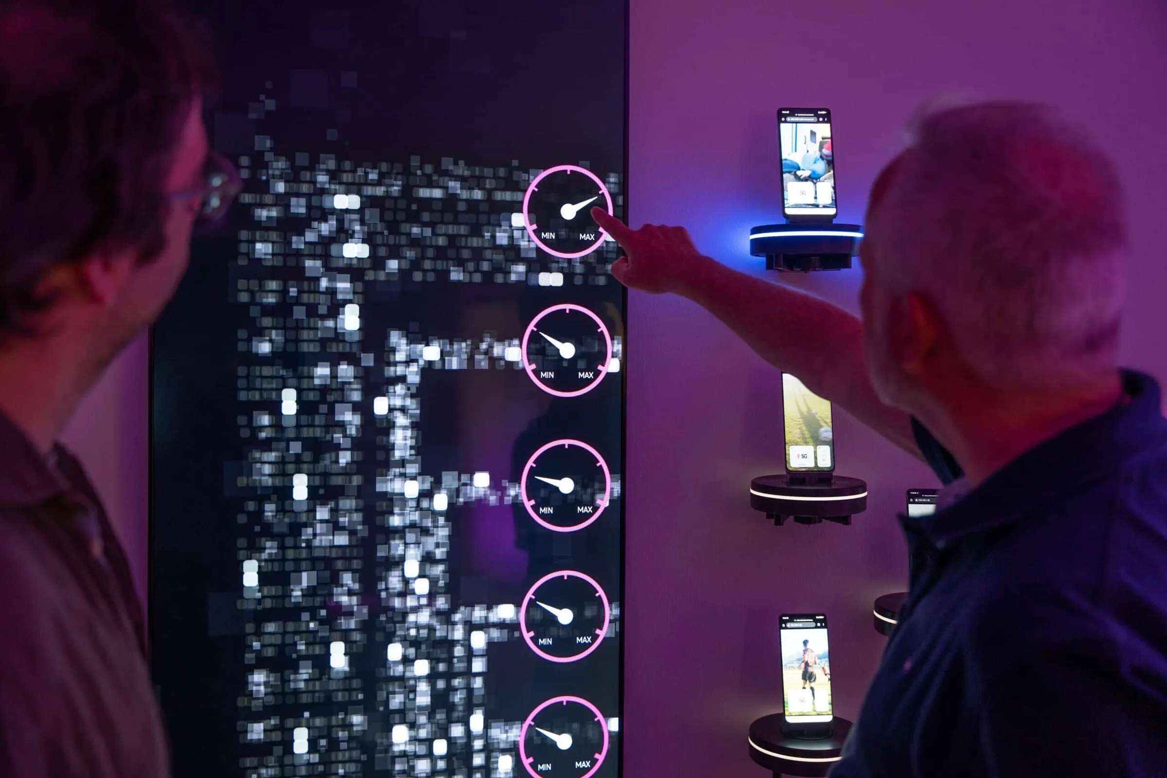 Interaktives Exponat für Produktpräsentationen im Showroom