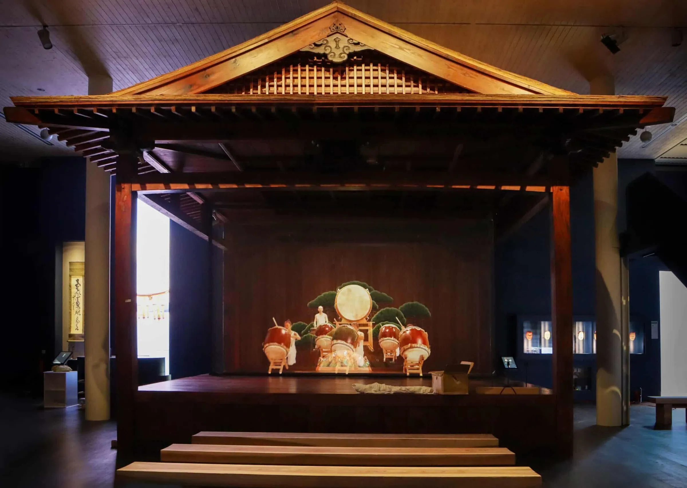 No Theater with hologram effect in Samurai Museum