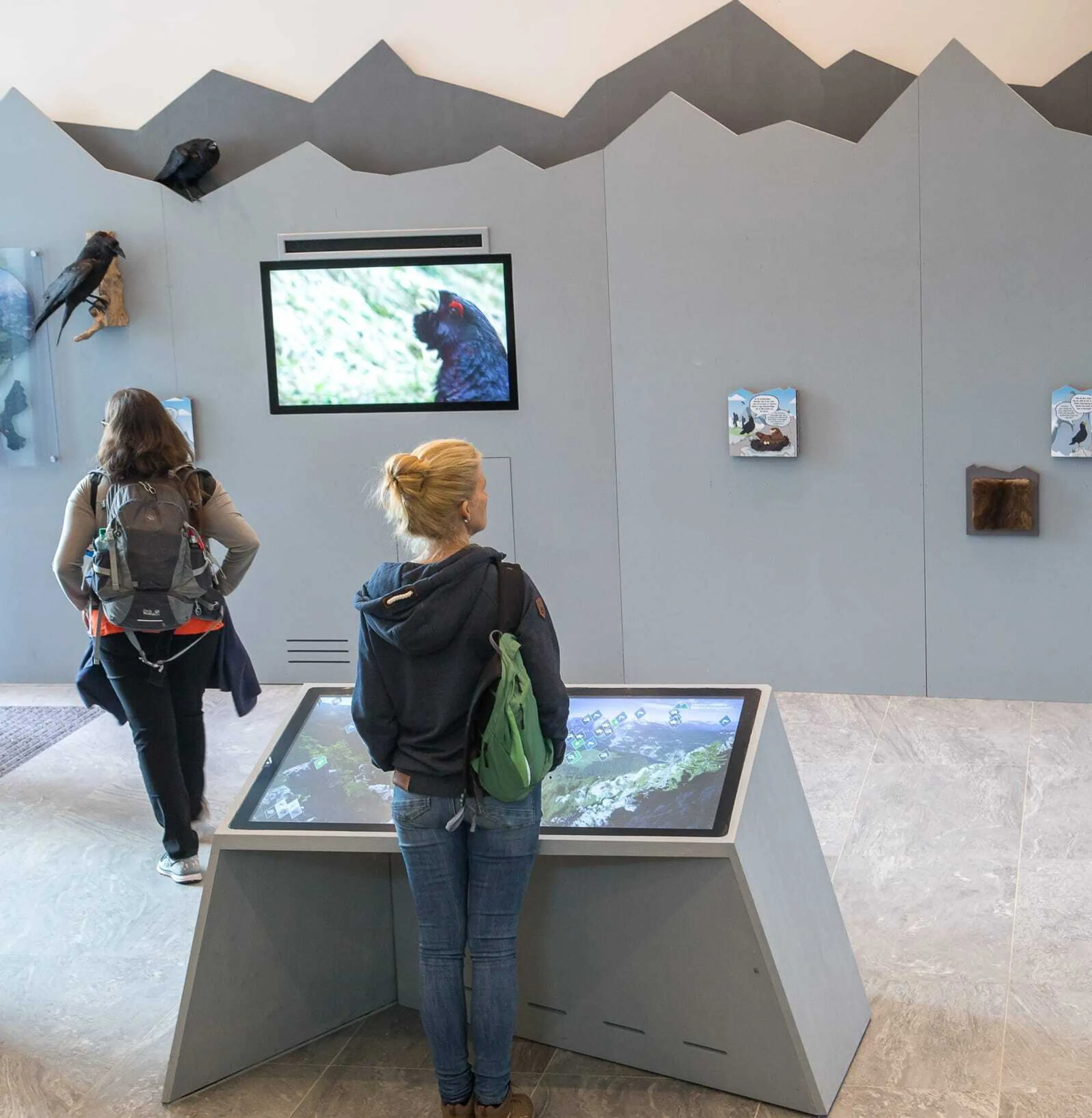 National Park Berchtesgaden presents itself modern and dynamic in the mountain station of the Jennerbahn