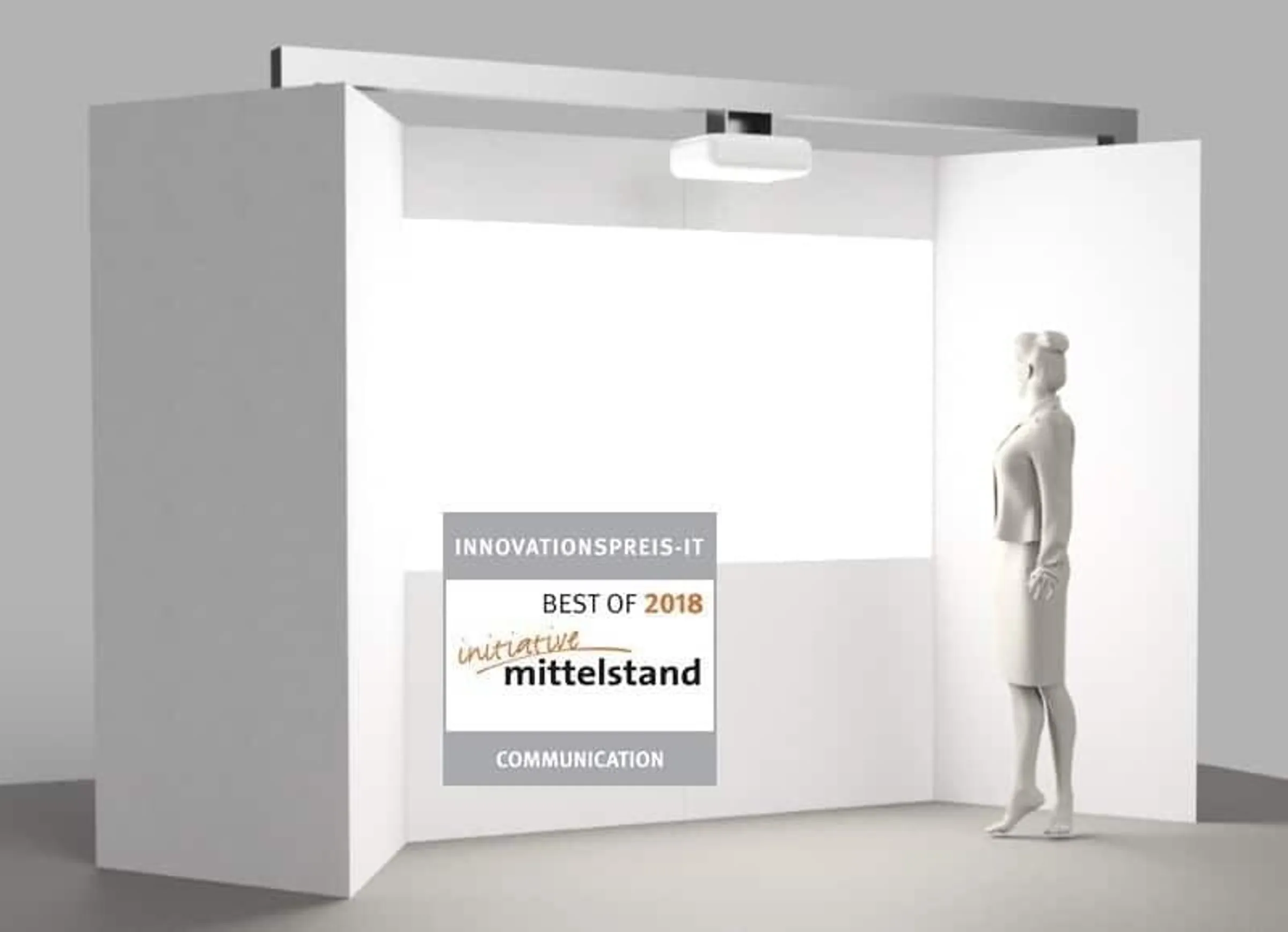 Innovationspreis-IT Auszeichnung für interaktives Projection Mapping