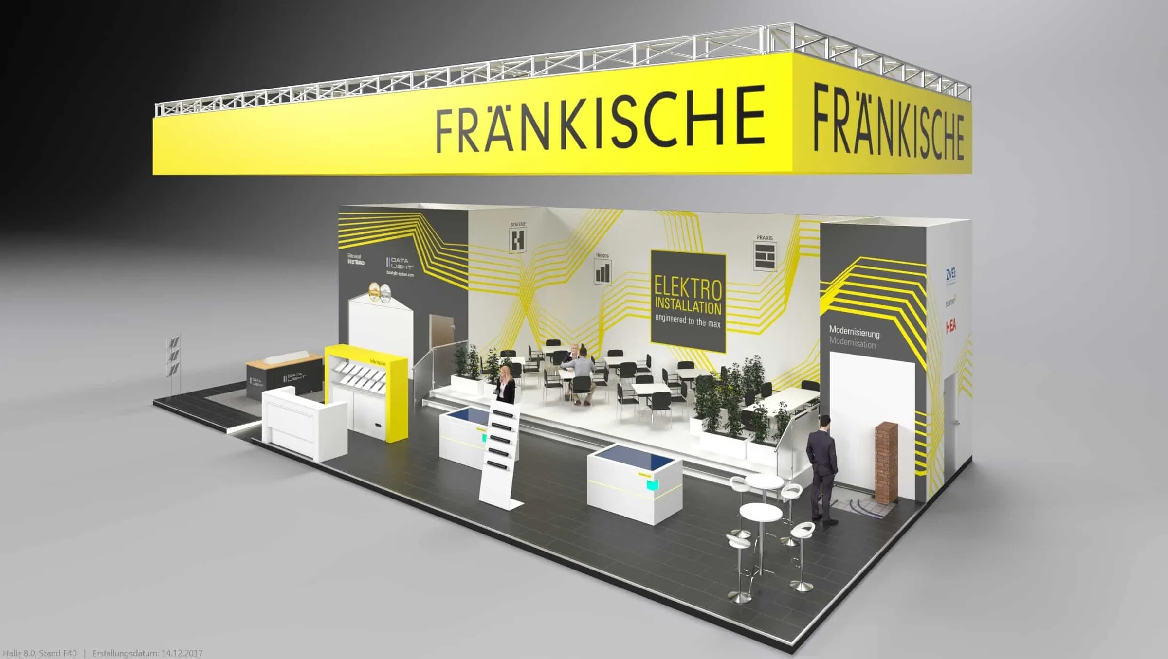 RFID product recognition at the Light Building 2018 booth