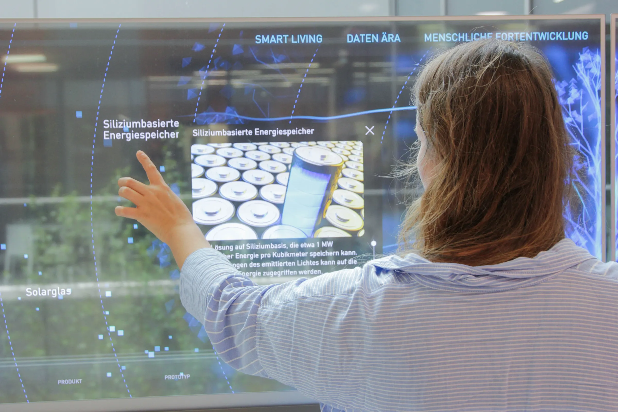 Interaktive Touch Displays für Unternehmen und Showrooms