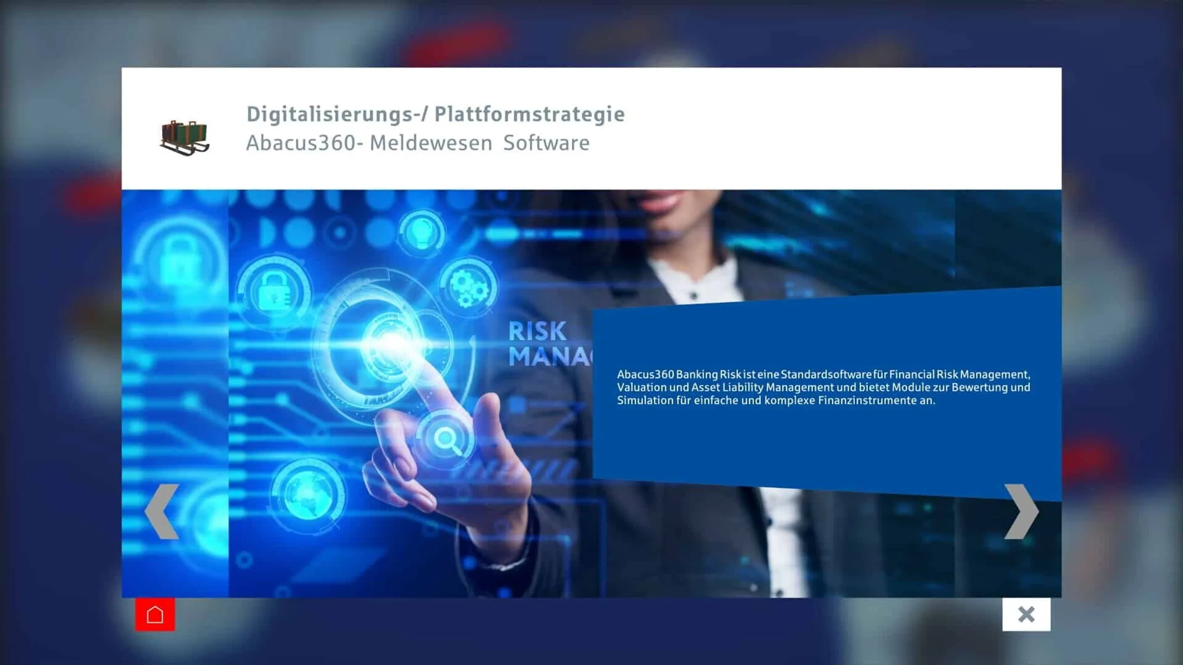 zentrale Financial Services Data Plattform mit einer Single Point of Truth-Architektur