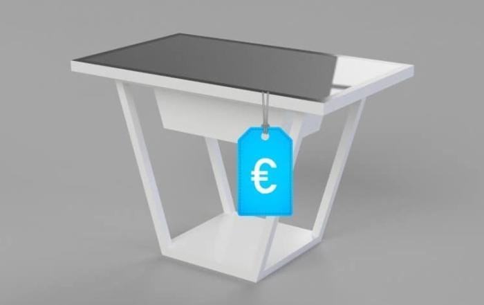 Multi touch table price