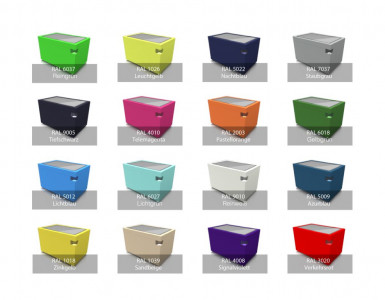 Garamantis colors and designs for multitouch tables