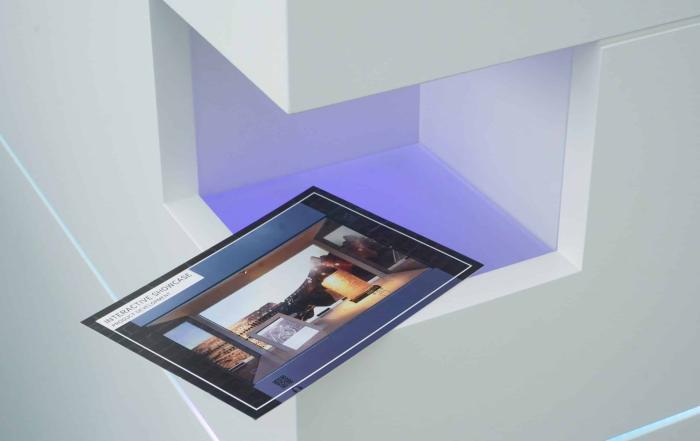 Multitouch-Scanner-Tisch erkennt optisch Objekte