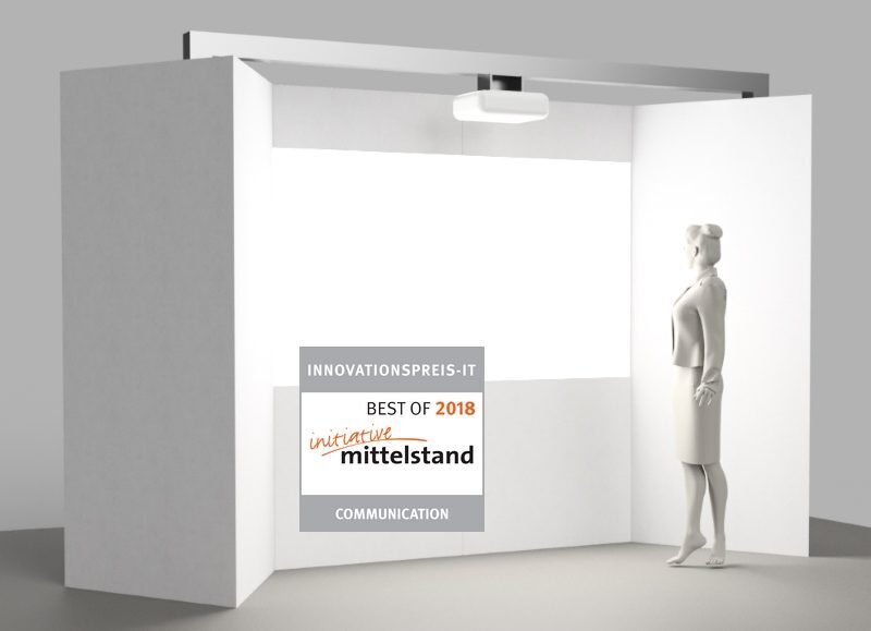 Innovationspreis-IT Auszeichnung für interaktives Projection Mapping