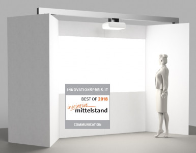Innovationspreis-IT Auszeichnung für interaktives Projection Mapping