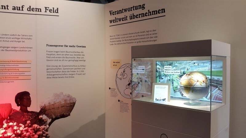 Interactive trade fair stand at the Kirchentag in Berlin