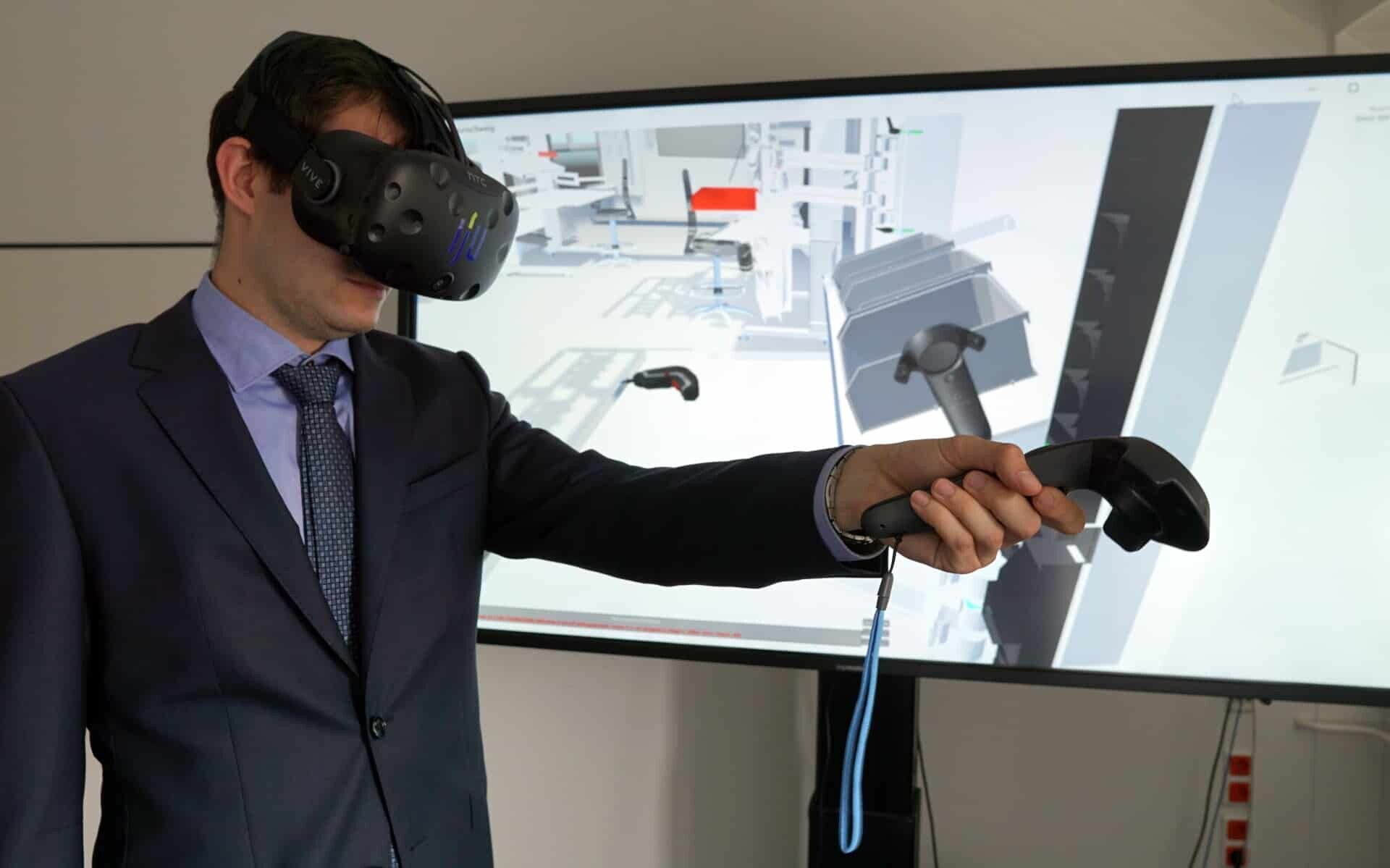 Interaktive Fabrikplanung mit Virtual Reality Interaktive Fabrikplanung mit Virtual Reality
