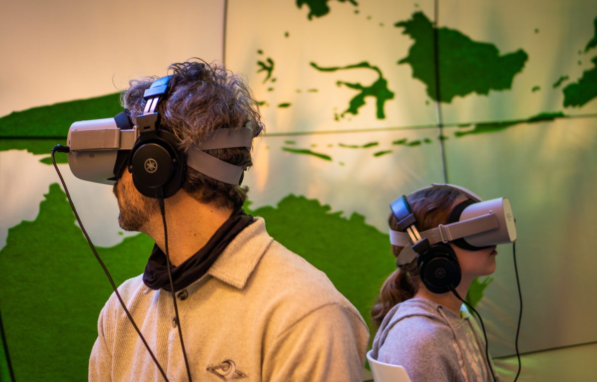 Virtual Reality with an Oculus Go Glasses