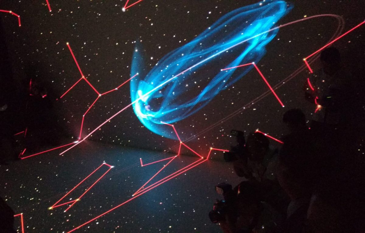 Deep Space Installation im Singapore Science Centre