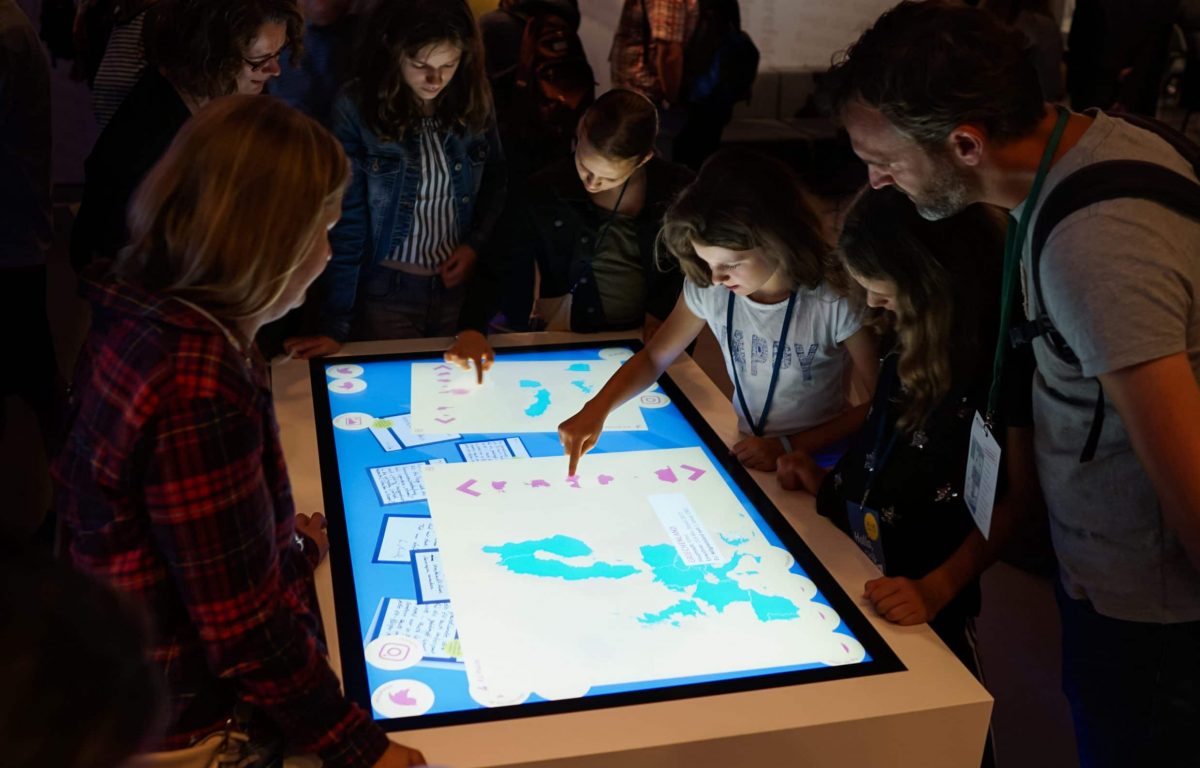 Individuelle Multitouch Software begeistert Besucher