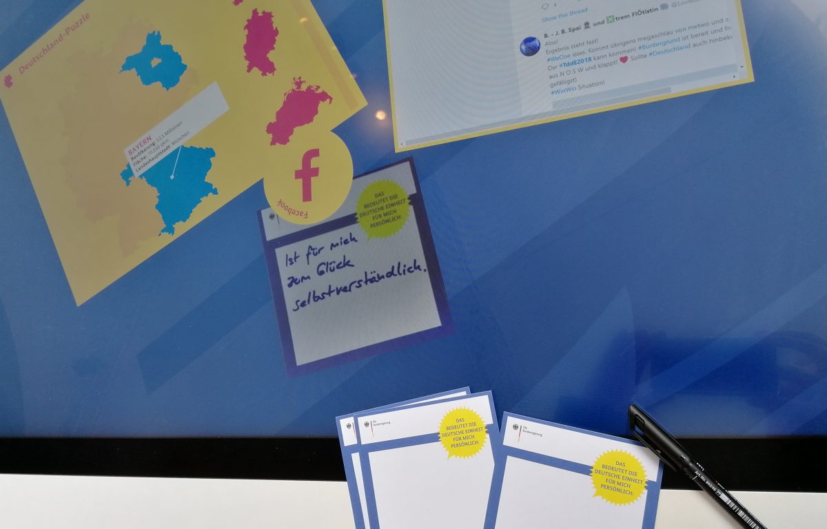 Federal government multi-touch scanner table recognises analogue feedback cards