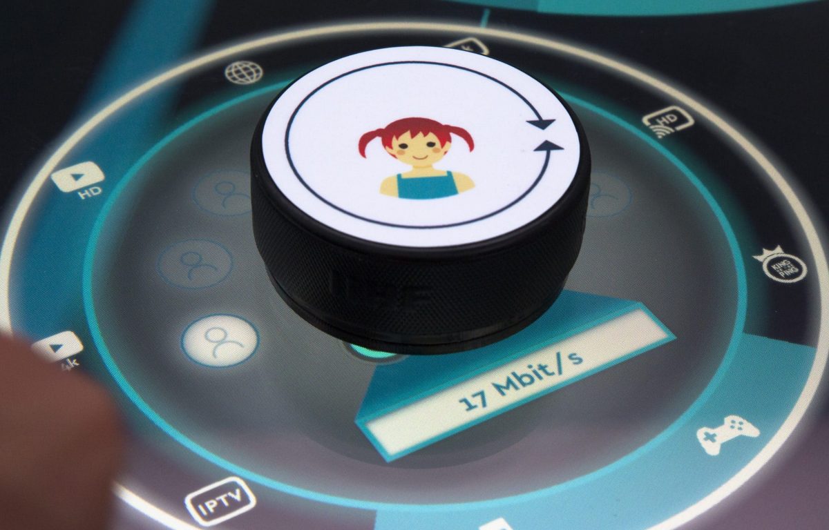 tangible object recognition on Multitouch Table