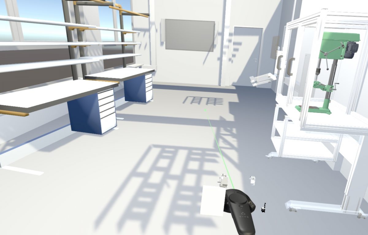 Virtual Reality in der Fabrikplanung TU Braunschweig