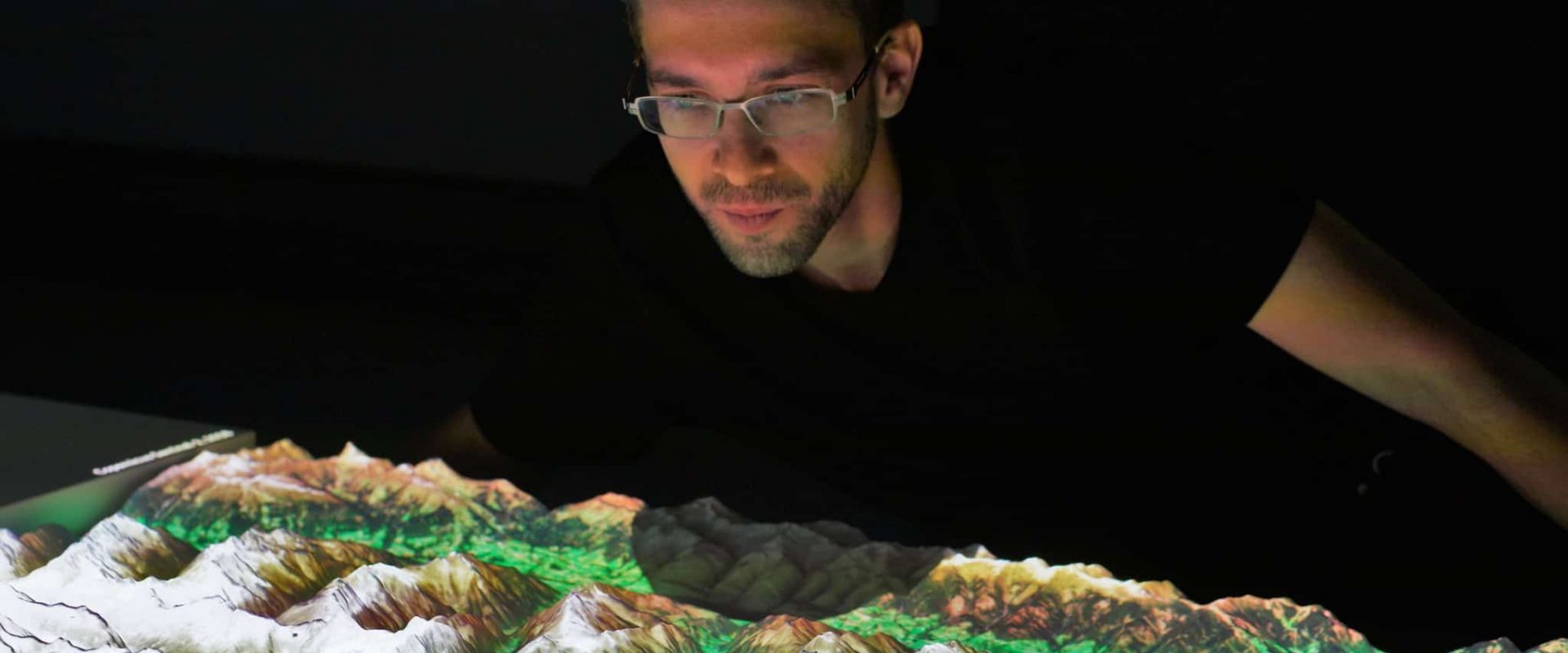 Climate change at a glance - interactive projection 