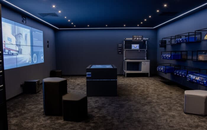 Showroom Technik planen - Beleuchtung Sound Klimatechnik