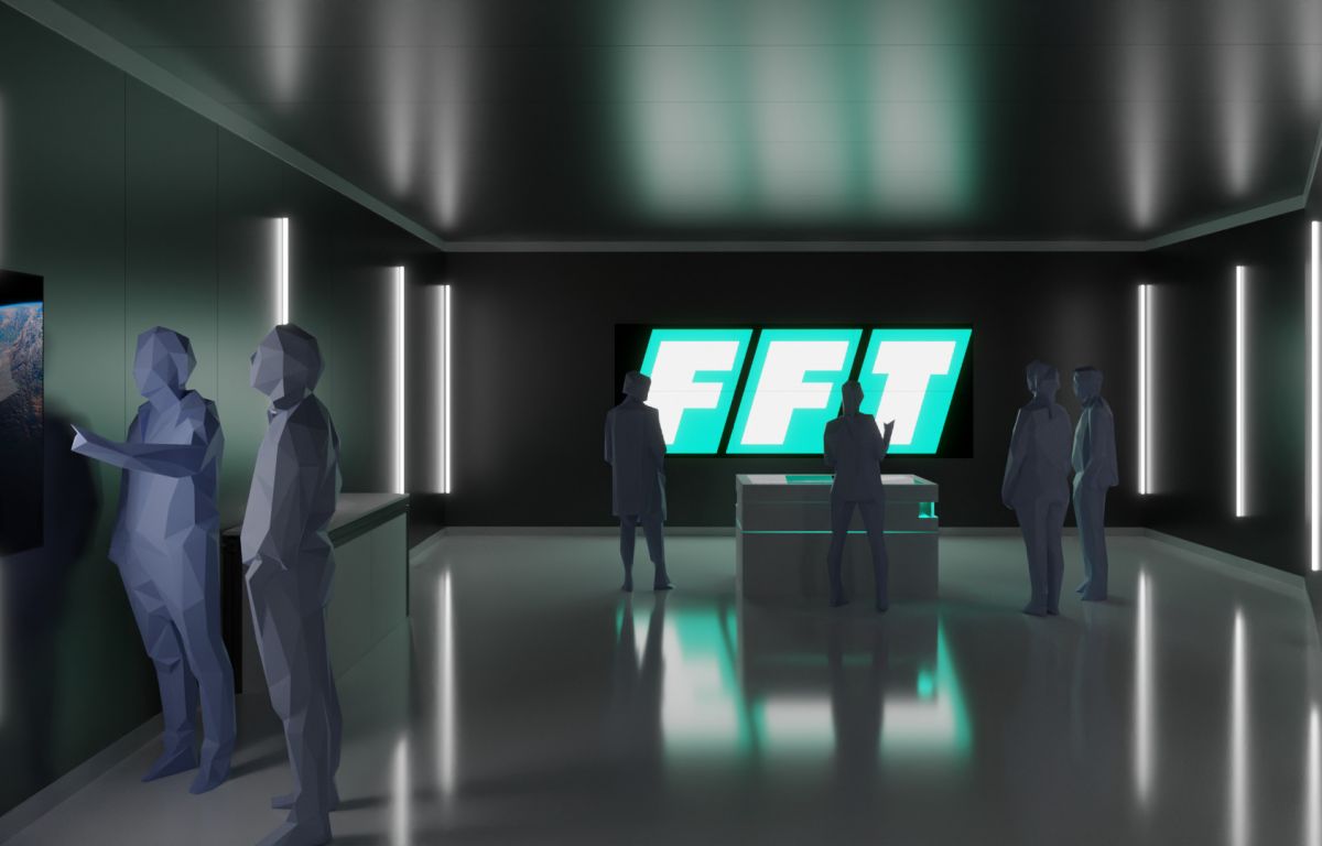 interactive ShowArea at the FFT Technology Center - concept rendering