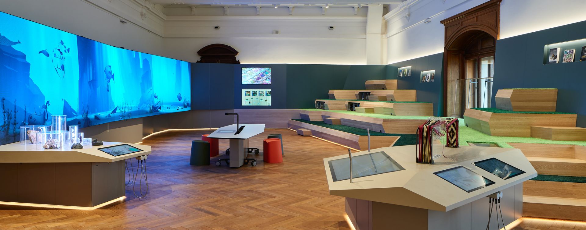 interactive exhibition Deck 50 at NHM Vienna