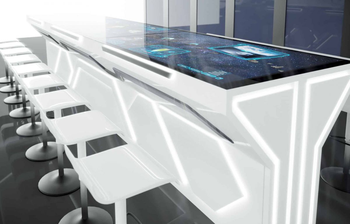 Multitouch bar concept rendering