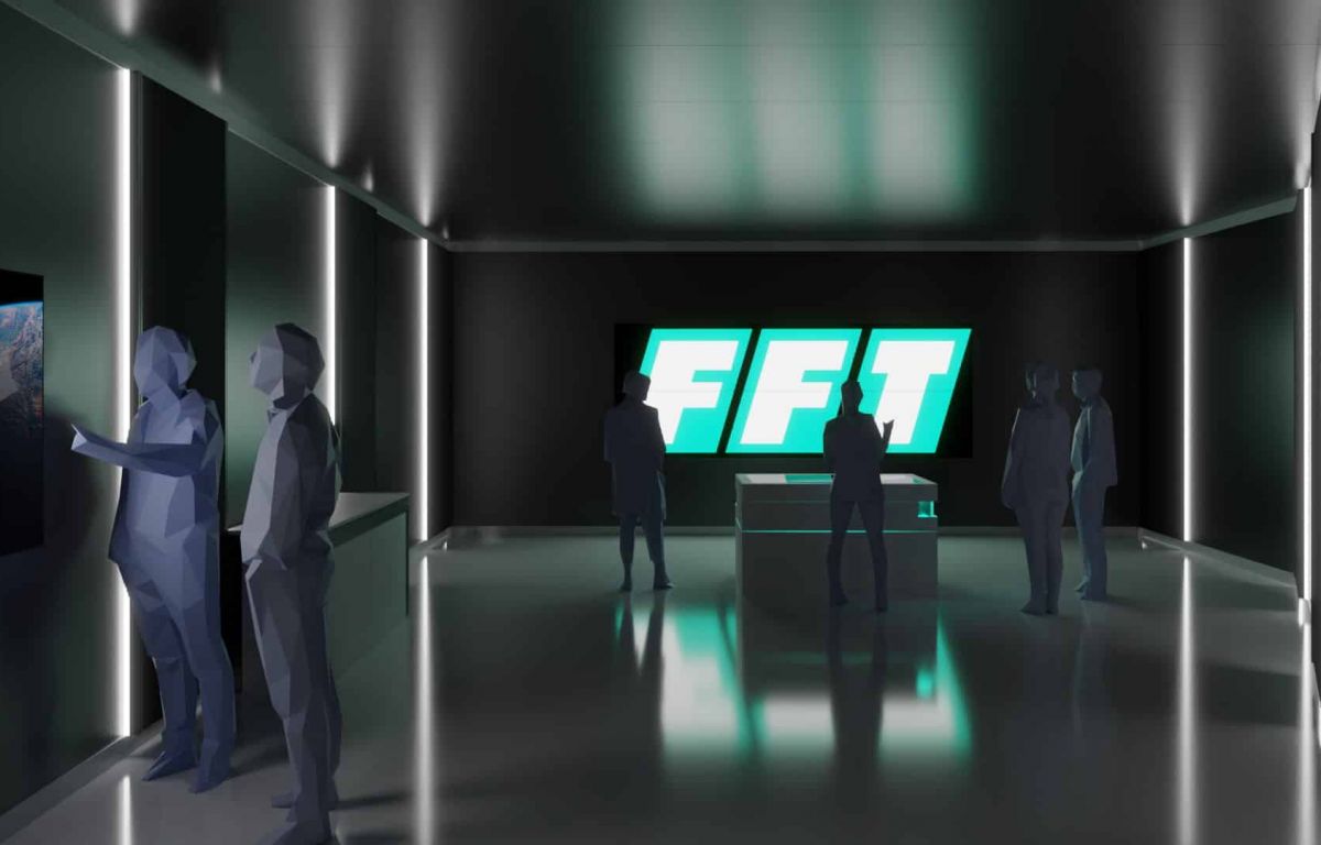 Rendering mit Lichtstimmung aus Showroom Konzept für FFT