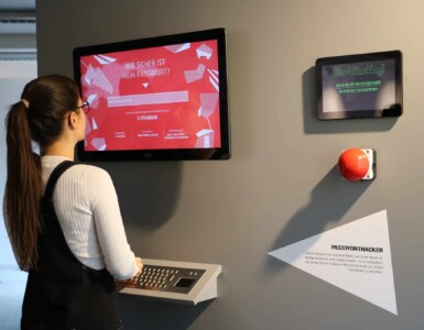 Wartung und Support für interaktive Ausstellungen und Showrooms