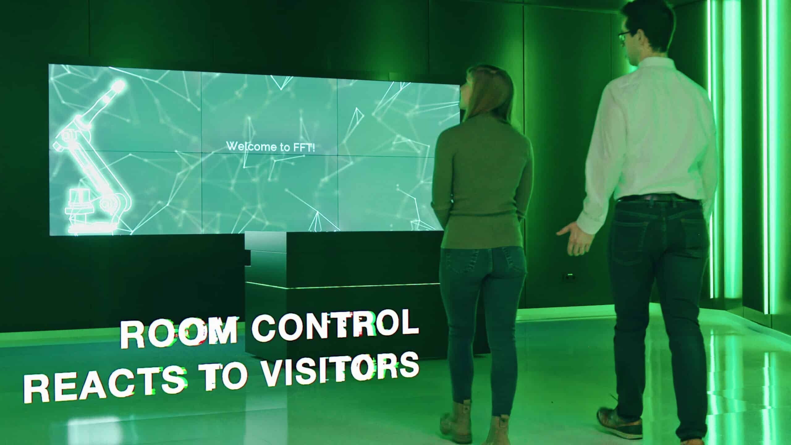 Showroom Steuerung und Content Management